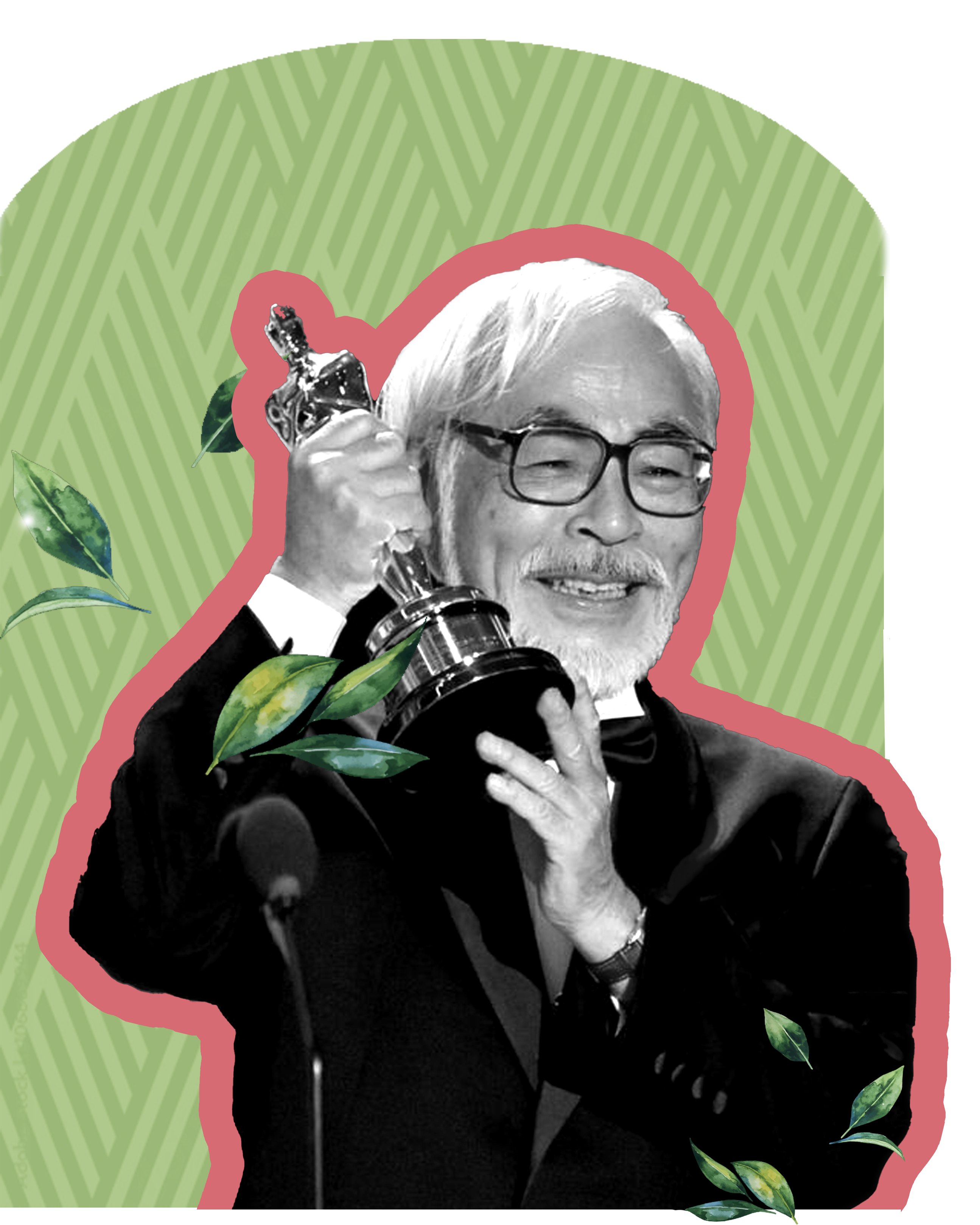 Hayao de producer met een oscar